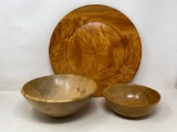 Three Pieces of Treenware