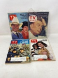 Four Vintage Issues of TV Guide