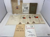 Vintage Recipe Booklets, Coal Stove Instructions, The Spotlight, Household Tips