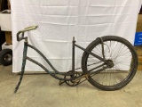 Blue Antique Bicycle Frame