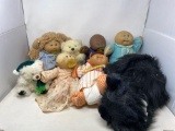 Cabbage Patch Dolls and Stuffed Animals