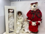 Collectible Dolls and Stuffed Teddy Bears