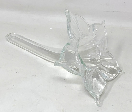 Art Glass Flower shaped Flower Vase