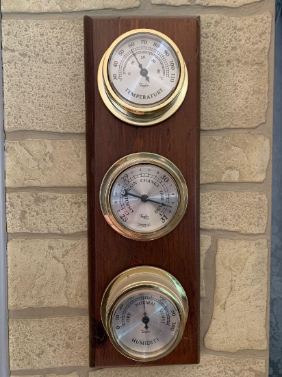 Vintage Taylor Wall Hanging Weather Station