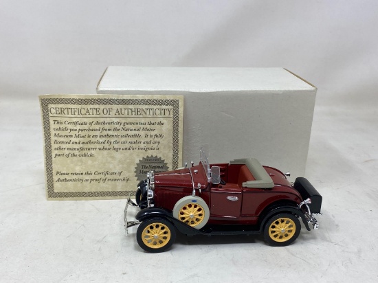 National Motor Museum Mint 1931 Ford Model A Coupe with COA