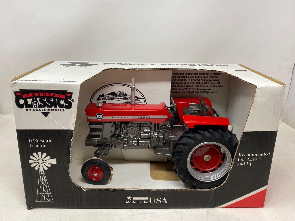 Country Classics Massey Ferguson 1100 Die Cast Tractor Online Auctions Proxibid