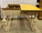 Antique Extension Table with Drawer, Project Piece