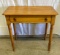 Antique Soft Wood Single Drawer Side Table