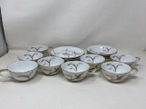 Noritake China Cups & Saucers