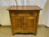 Antique Oak Wash Stand