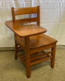 Wooden Chair Desk