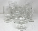 Miscellaneous Grouping of Stemware