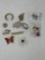 Brooches, Lot of 12