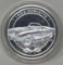 Corvette Car Street Thunder Series 1oz. 999 Fine Silver Art Round