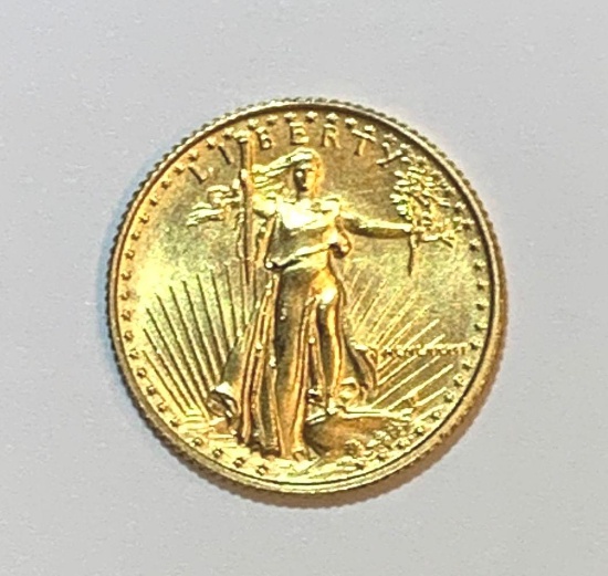 1986 1/10 oz American Gold Eagle