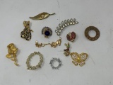 Brooches, Lot of 12