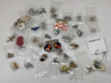 Costume Earrings, Approx 38 Pairs