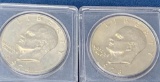 1974 and 1978 Eisenhower Dollar Coins