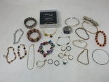 Costume Jewelry: Bracelets and Rings