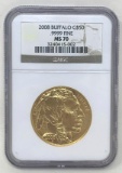 $50 Gold Bullion, Cased and NGC Graded