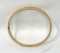 14K Yellow Gold Bangle Bracelet,