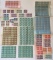 Early to Mid Century Postage Stamps, Sheets and Groups