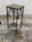 Wrought Iron Tile Top Plant Stand