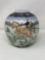Ginger Jar with Equestrian Scene, No Lid