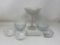 Assorted Glass Items, Stemmed Compote, and more