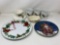 Assorted Christmas Theme Dishes, Cups