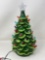 Merry Brite Ceramic Christmas Tree