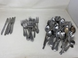 Large grouping of Flatware