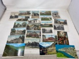 Colored Postcards of West Chester Buildings
