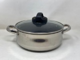 Cook's Essential, 4 qt, Stainless Steel, Non stick, Pot with Lid