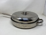 Stainless Steel Pan with Lid