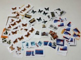 Numerous Postage Stamps