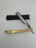 Antique Straight Razor, Krusius Brothers Germany