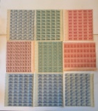 Early to Mid Century Postage Stamps, Sheets and Groups