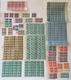 Early to Mid Century Postage Stamps, Sheets and Groups