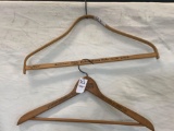 Vintage Wooden Advertising Hangers