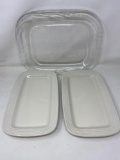 3 Serving Trays