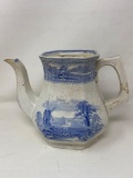 Transferware Coffee Pot, No Lid