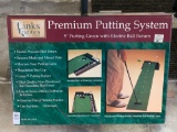 Premium Putting System- 9' Putting Green with Electric Ball Return