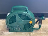 Hose Reel with Flat Hose & Nozzle