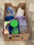 Plastic Food Storage Containers and Plastic Storage Bags