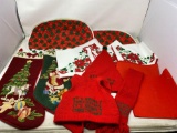 Christmas Stockings and Linens