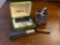 Barlow & Timken Pocket Knives, Metal Bottle Holder and Esquire Box with Screws, Keyring