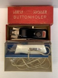 New Home Buttonholer, PennCrest Model 5296 Electric Scissors