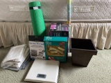 Bathroom Scale, Storage Bags, Conair Pain Reliever, Organizer and Planter