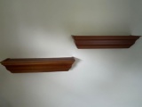 Pair of Floating Wall Shelves